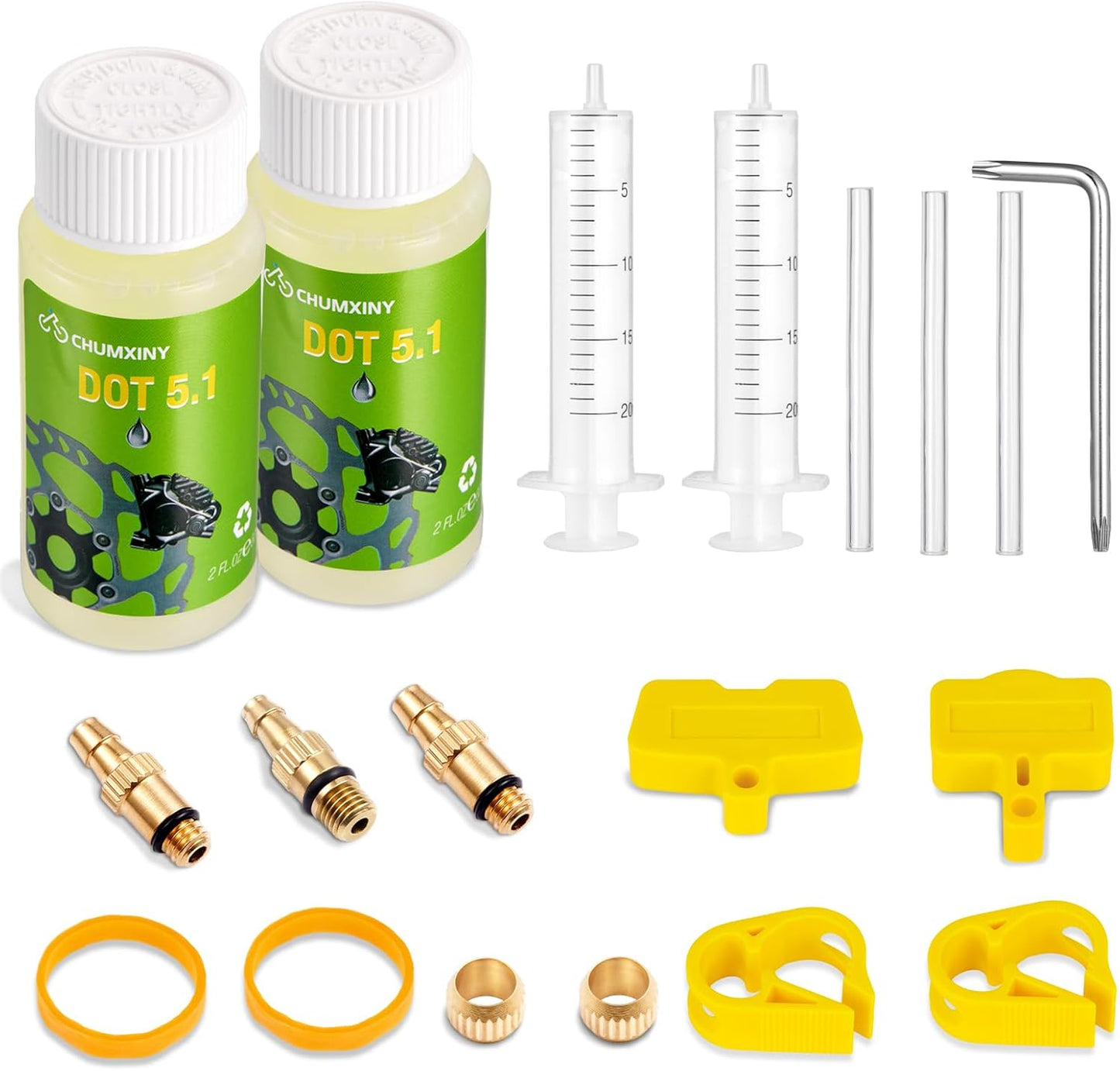 Effortlessly Bleed SRAM & Avid Brakes with DOT 5.1 Kit!