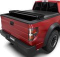 OEDRO Soft Quad Fold Tonneau Cover for 2009-2014 Ford F-150 5.5ft