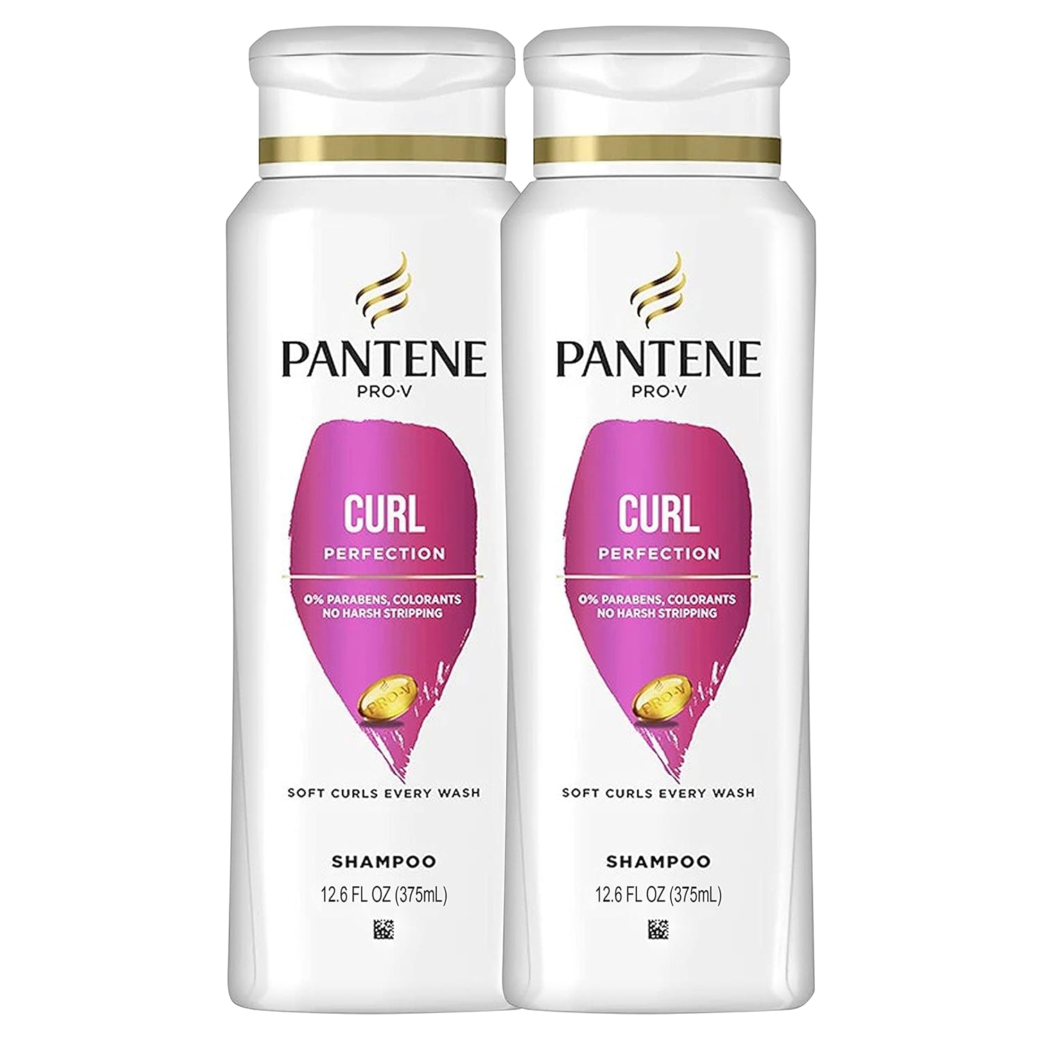 Pantene Curly Perfection Shampoo Duo: Moisturizes & Defines Curls