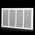 20x12 Return Air Grille Flat Vent Cover - Durable Steel Return Vent