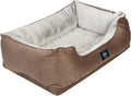 Serta Orthopedic Cuddler Dog Bed Chocolate Brown (Large) - Supportive