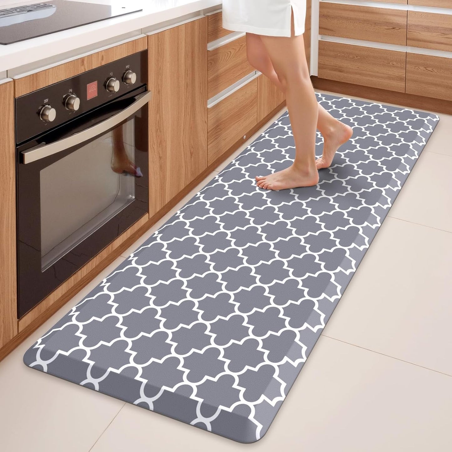 WISELIFE Anti Fatigue Floor Mat - Ergonomic Comfort for Home