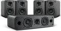 Saiyin 5.0 Home Theater System - Classic Retro Wood Surround