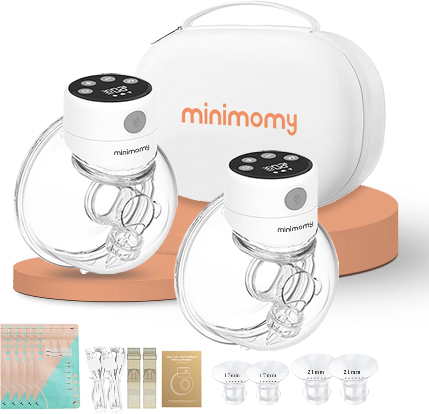 Wearable Hands-Free Electric Breast Pump for Comfortable Use