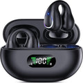 Open Ear Clip Wireless Earbuds Bluetooth 5.3 - Comfortable Sports