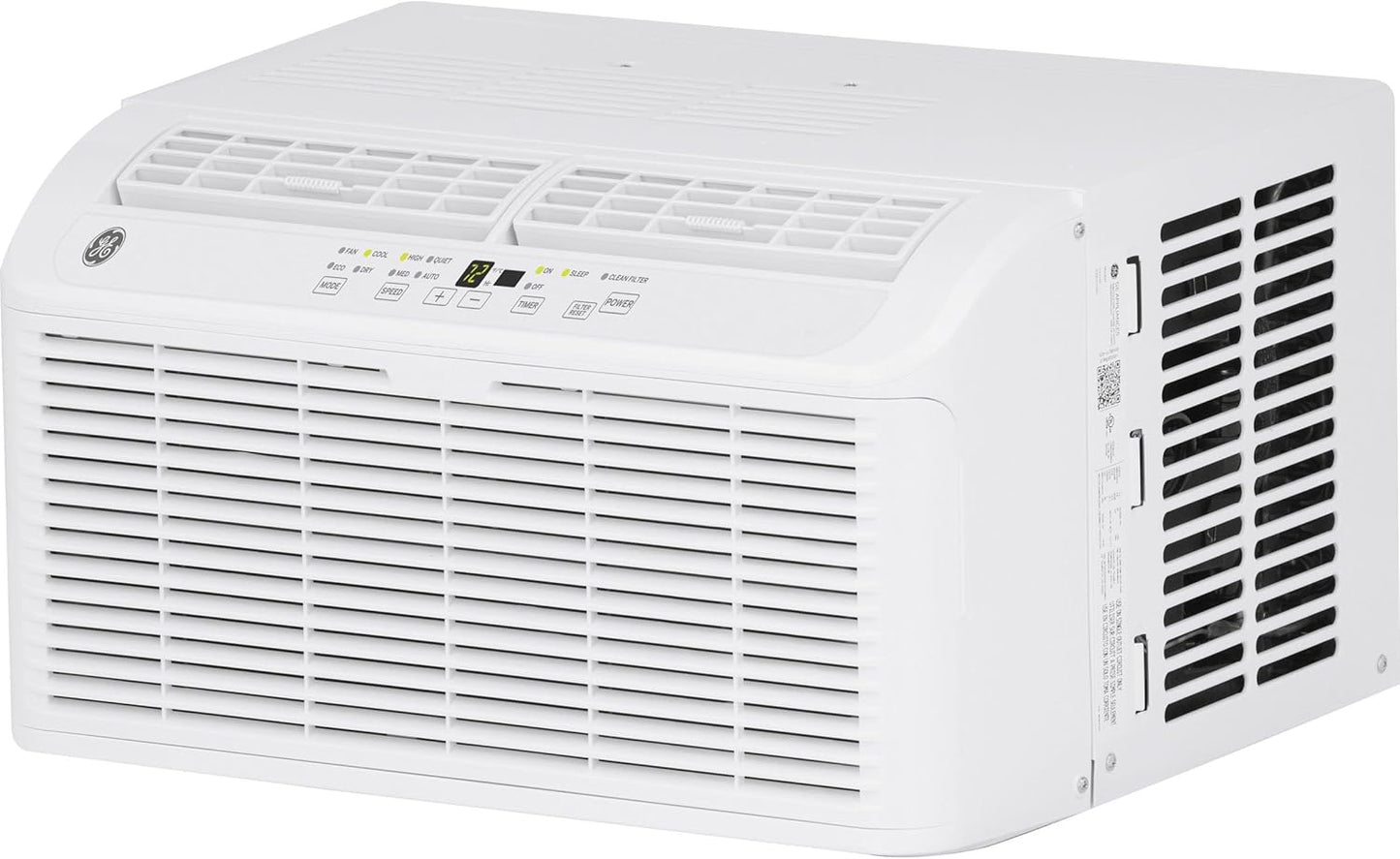 GE 6,200 BTU Ultra Quiet Window AC - Remote Control, Easy Install