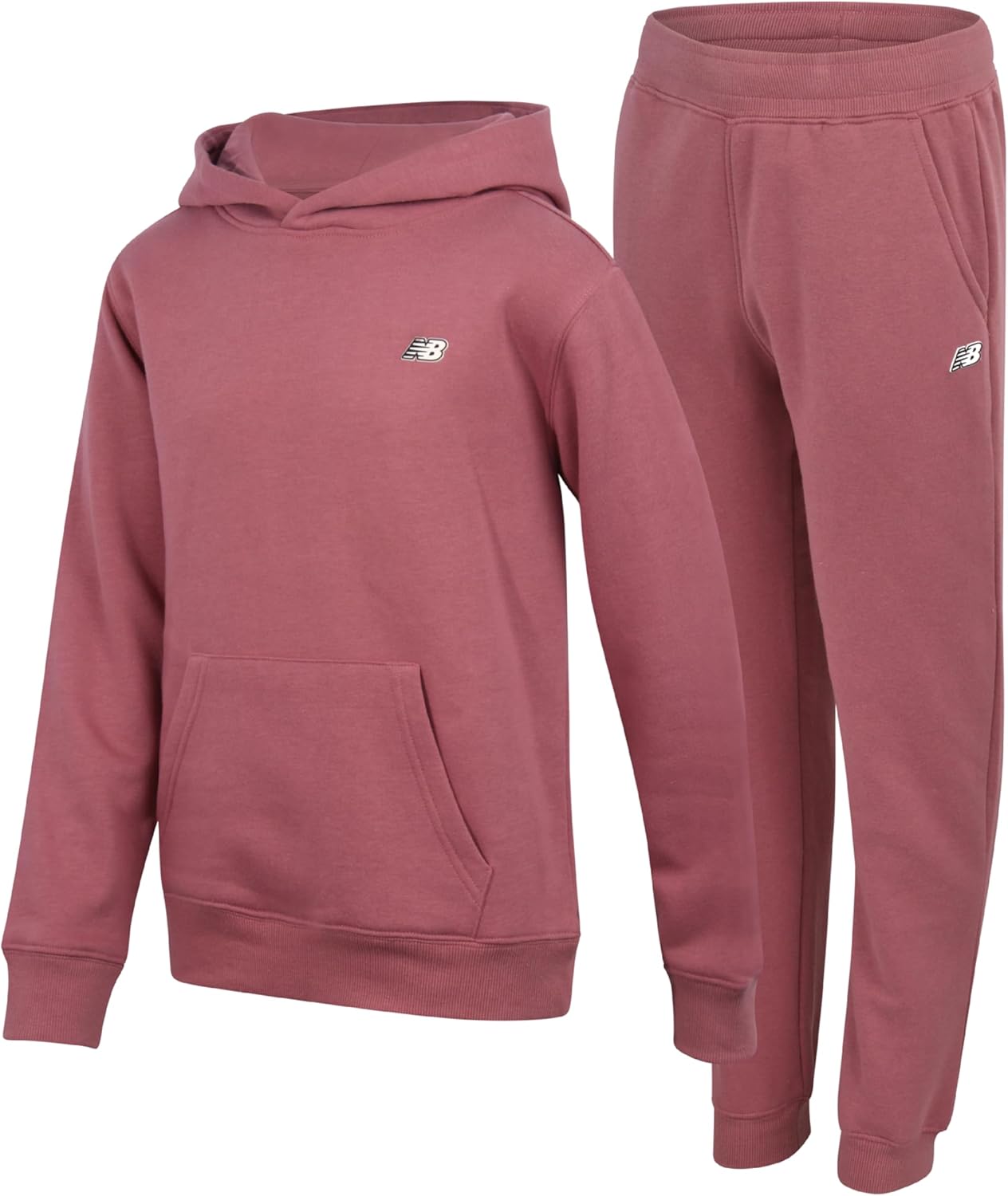 New Balance Boys' Fleece Jogset - 2 Piece Hoodie & Joggers