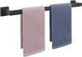 NearMoon Towel Bar 24 in Matte Black - Sturdy RustProof Towel Rack
