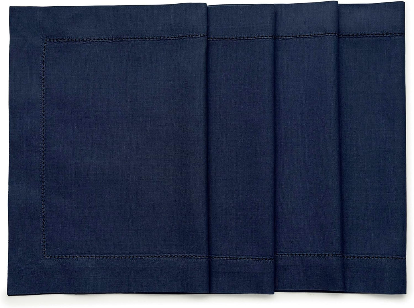 Navy Blue Placemats Set of 4 for Thanksgiving and Christmas