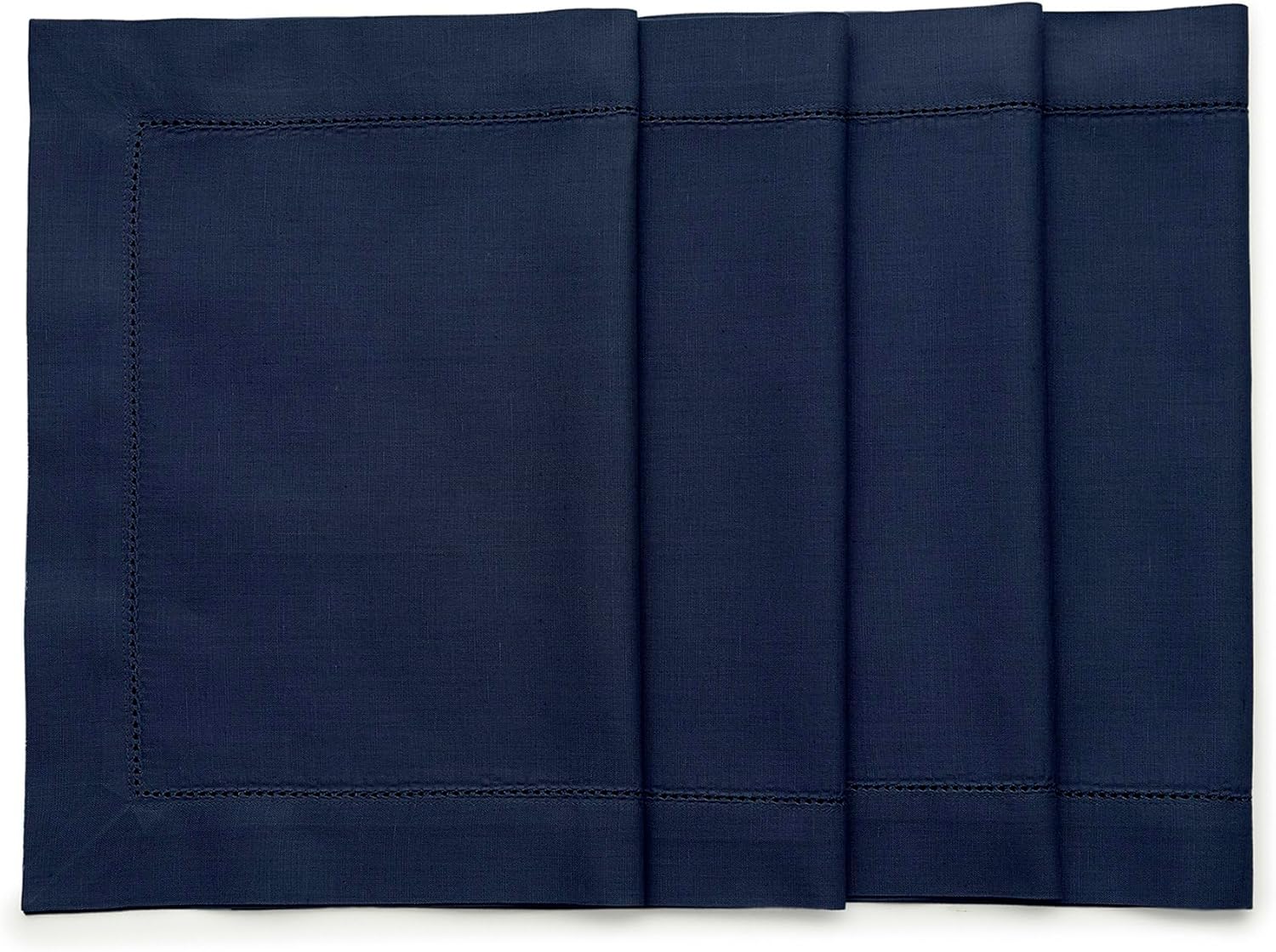 Navy Blue Placemats Set of 4 for Thanksgiving and Christmas