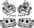 TRQ Brake Caliper Set Compatible with 2011-2018 Ford Explorer & More