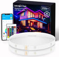 Outdoor LED Strip Lights Waterproof 200ft RGB - App & Music Sync