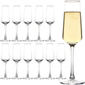 Elegant Champagne Glasses Set of 12 for Celebrations and Events