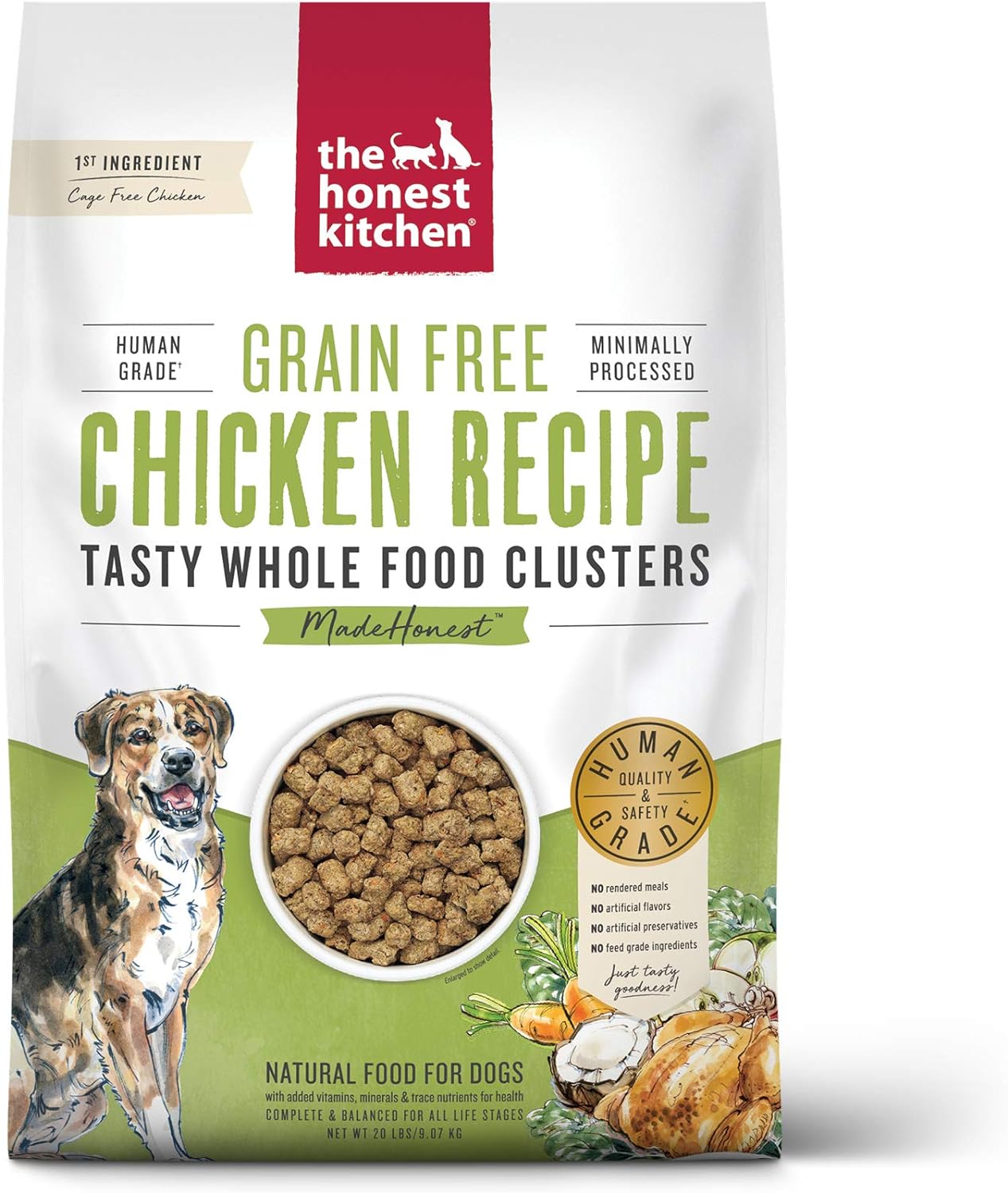 Whole Food Clusters Grain Free Chicken Dry Dog Food Review