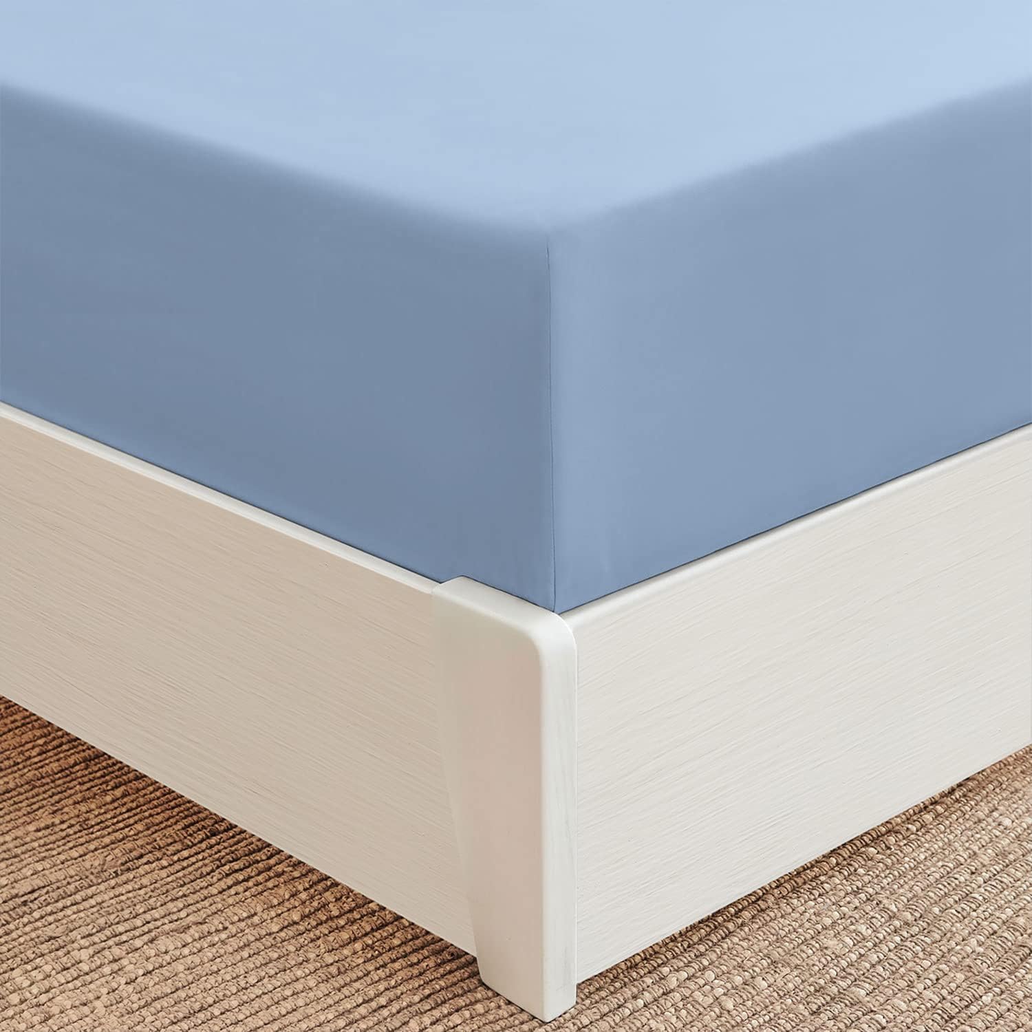 Mellanni Extra Deep Pocket King Fitted Sheet for 21 inch Mattresses