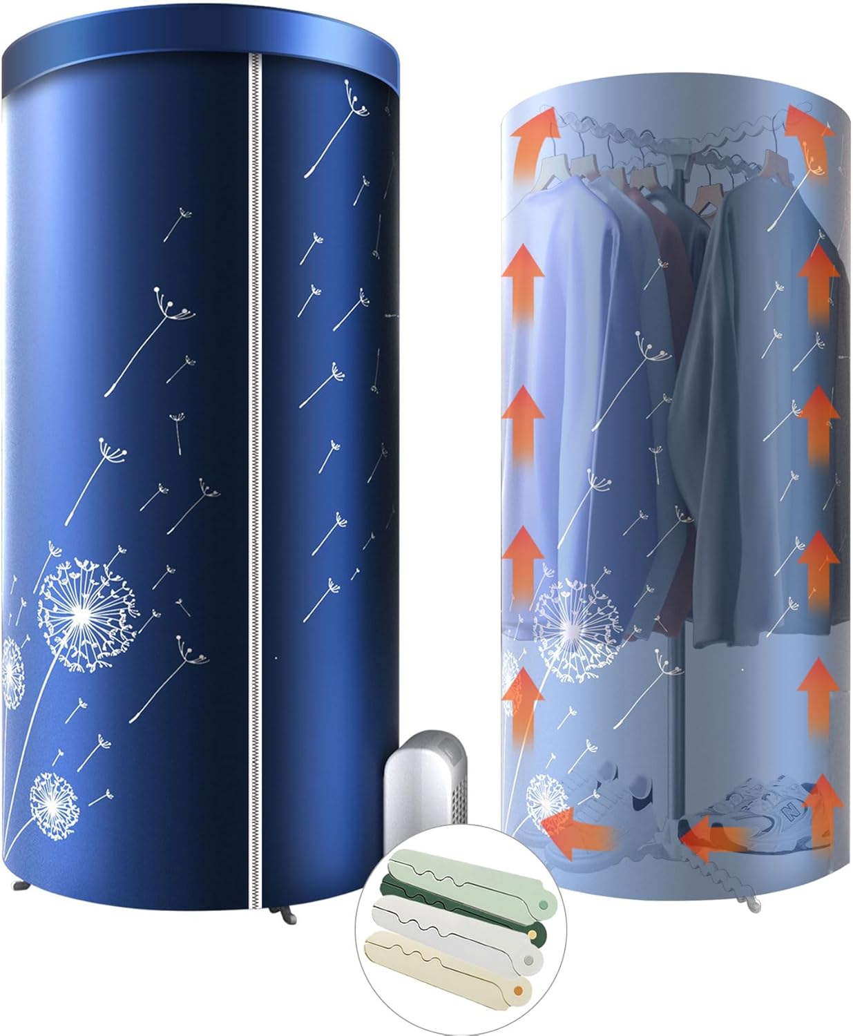 Portable Clothes Dryer for Apartment: Compact 1000W Dryer