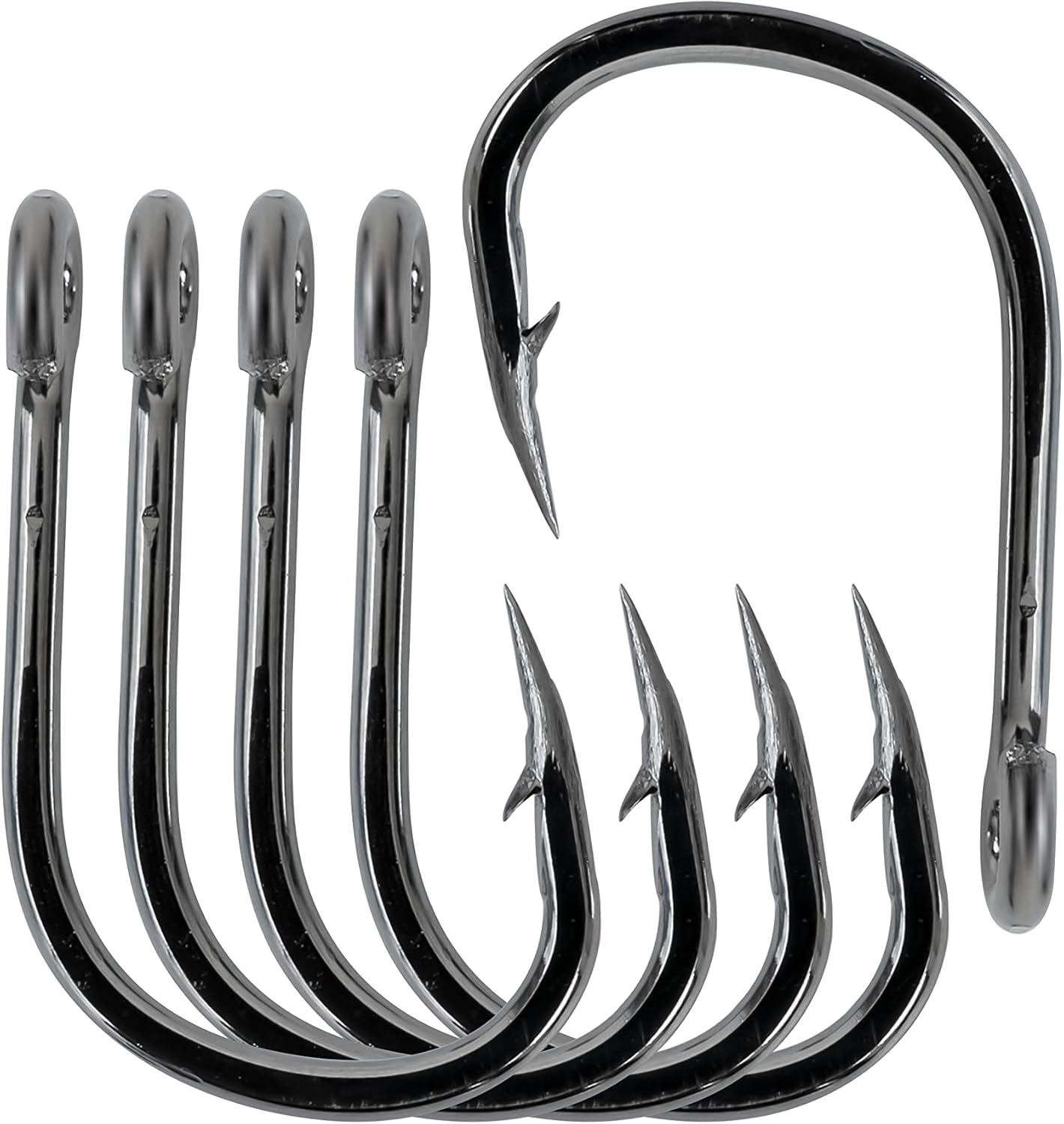 BLUEWING Stainless Steel Live Bait Hooks - Ultra Sharp for All Fishing