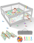 Safe & Spacious KFM Baby Playpen: Non-Toxic, BPA-Free
