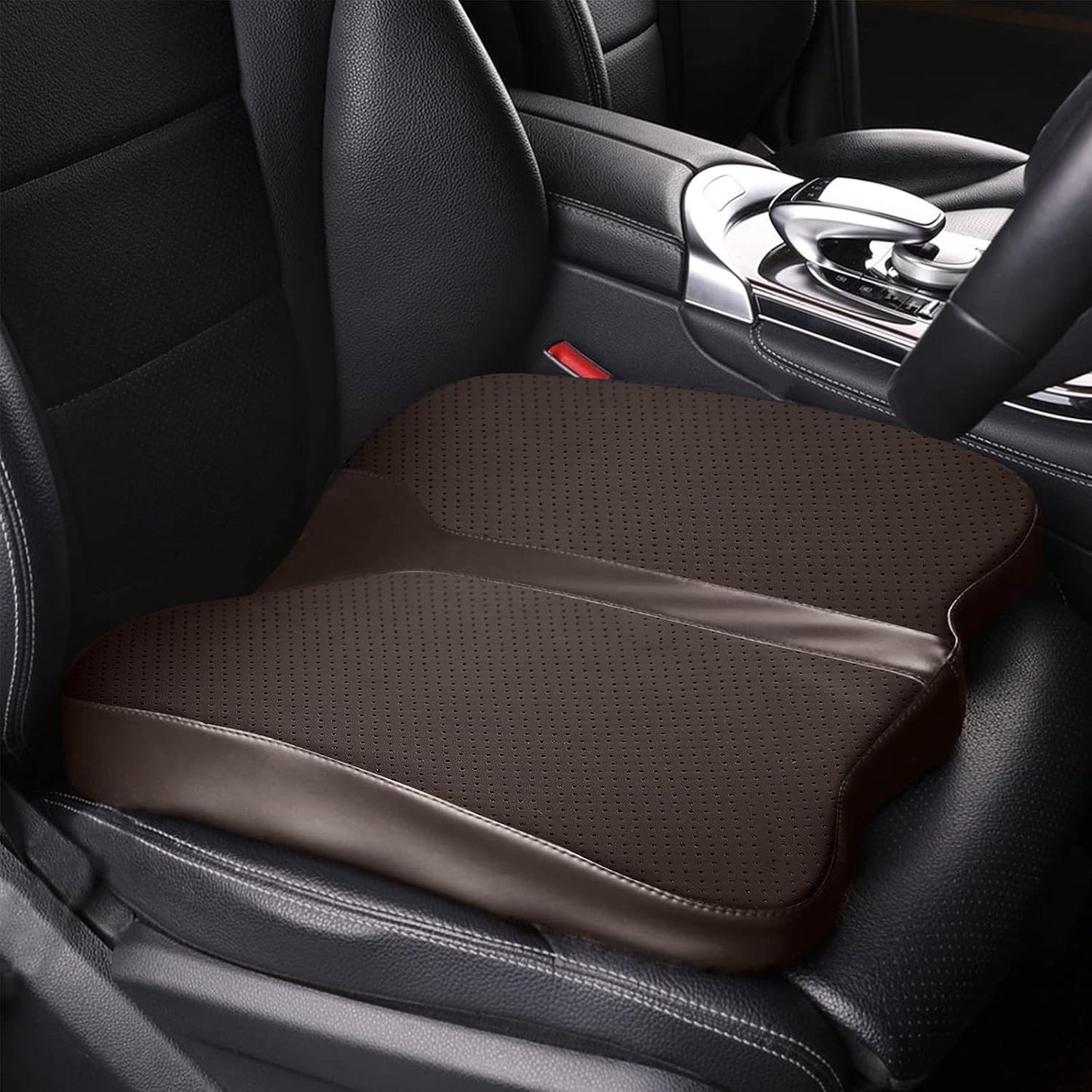 Comfort Memory Foam Car Seat Cushion for Pain Relief and Support