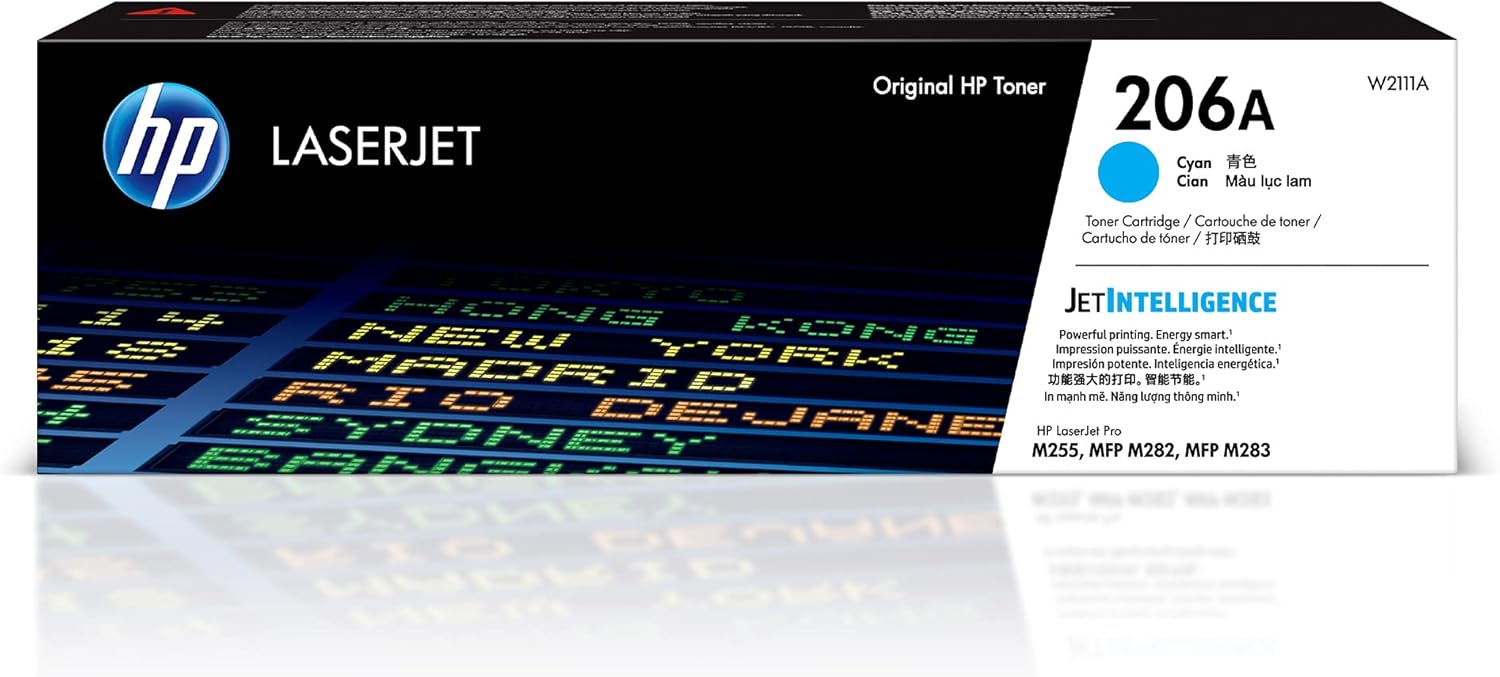 Vibrant Cyan Toner for HP M255/M282 Series
