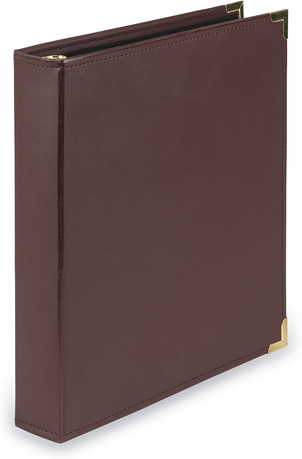 Samsill Classic Collection Leather 3 Ring Binder for Professionals