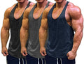 Muscle Cmdr Men's Bodybuilding Stringer Tank Tops for Gym