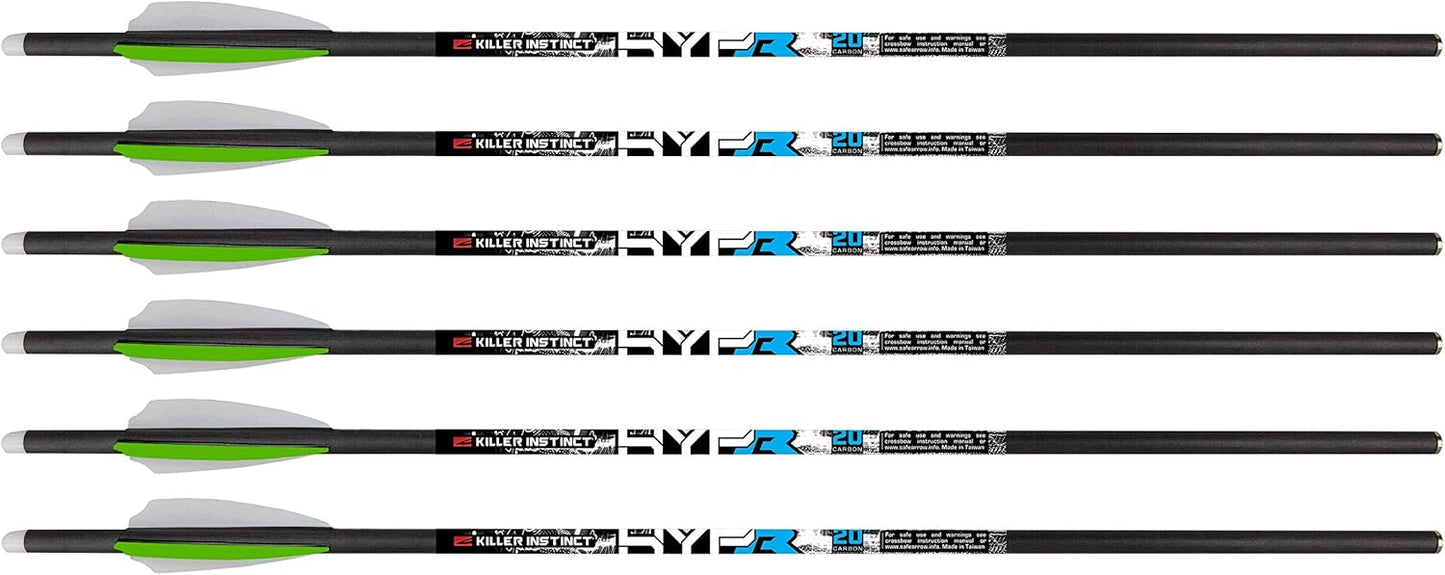 Killer Instinct Crossbows Hypr Lite 20 in Crossbow Bolts Review