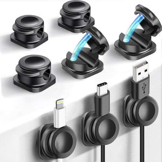 Strong Adhesive Magnetic Cable Clips for Ultimate Cord Organization
