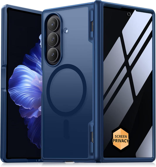 MOBOSI Magnetic Case for Z Fold 7 with Privacy Screen Protector