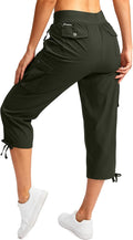 Soothfeel Women's Cargo Capris Pants Lightweight Quick Dry - Travel 2