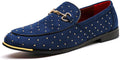 Men's Luxury Velvet Penny Loafer Shoes - Stylish Comfort for Events