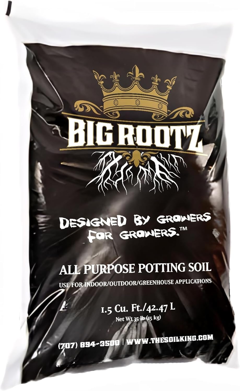 Big Rootz Organic Soil for Maximum Nutrient Uptake & Growth