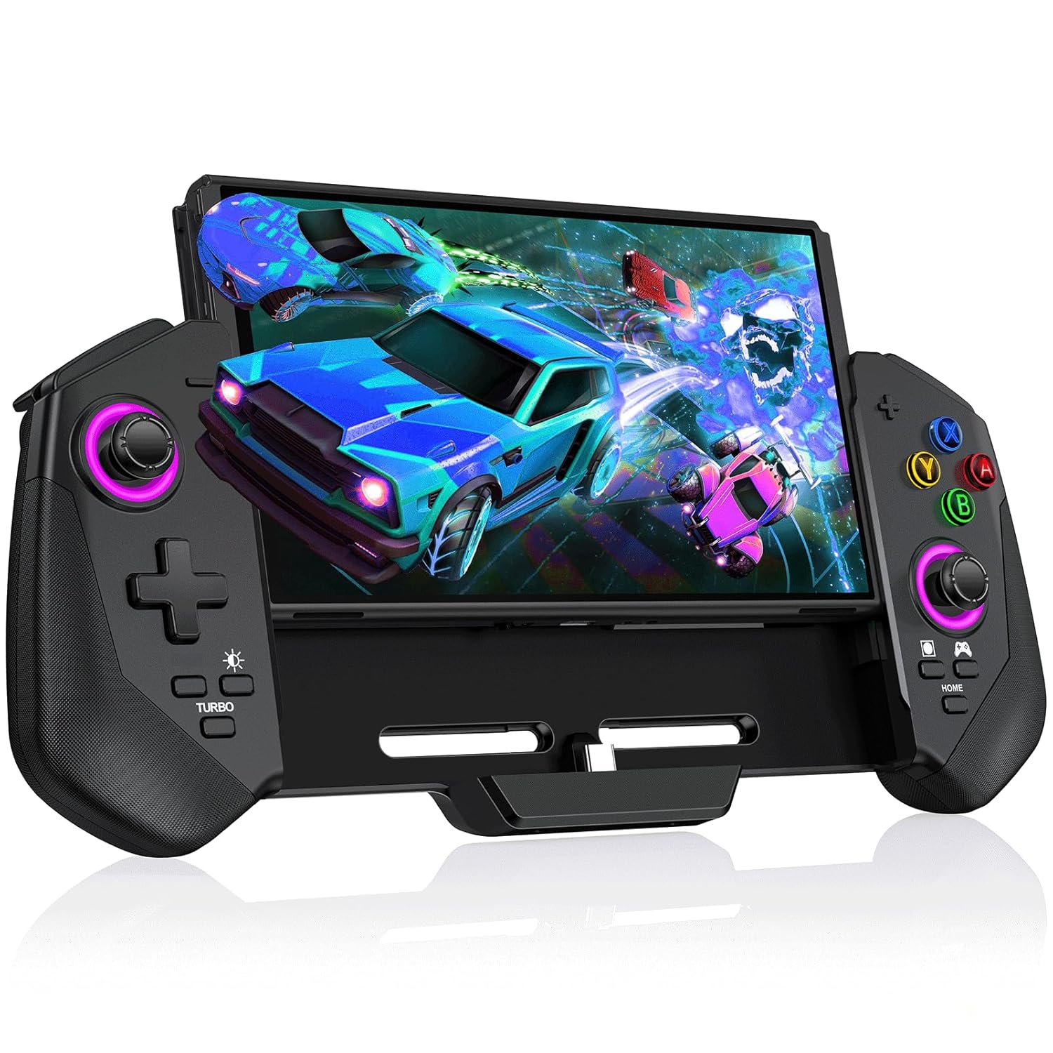 Switch Controller for Nintendo Switch with Turbo and Card Slots