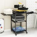 PUNCIA 3 Tier Foldable Movable Heat Transfer Press Machine Stand