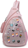Kawaii Ita Bag for Pin Display - Stylish Oxford Backpack