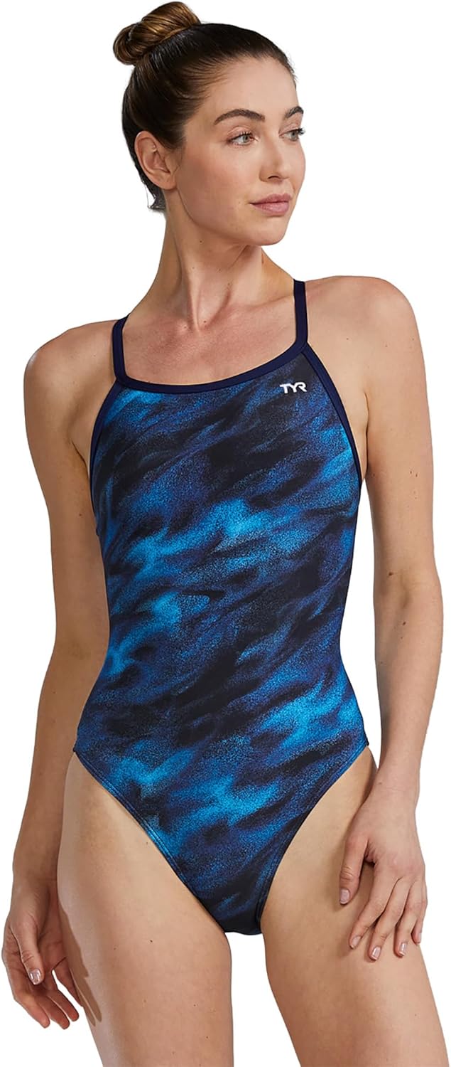 TYR Women's Durafast Elite Diamondfit Swimsuit for Athletes