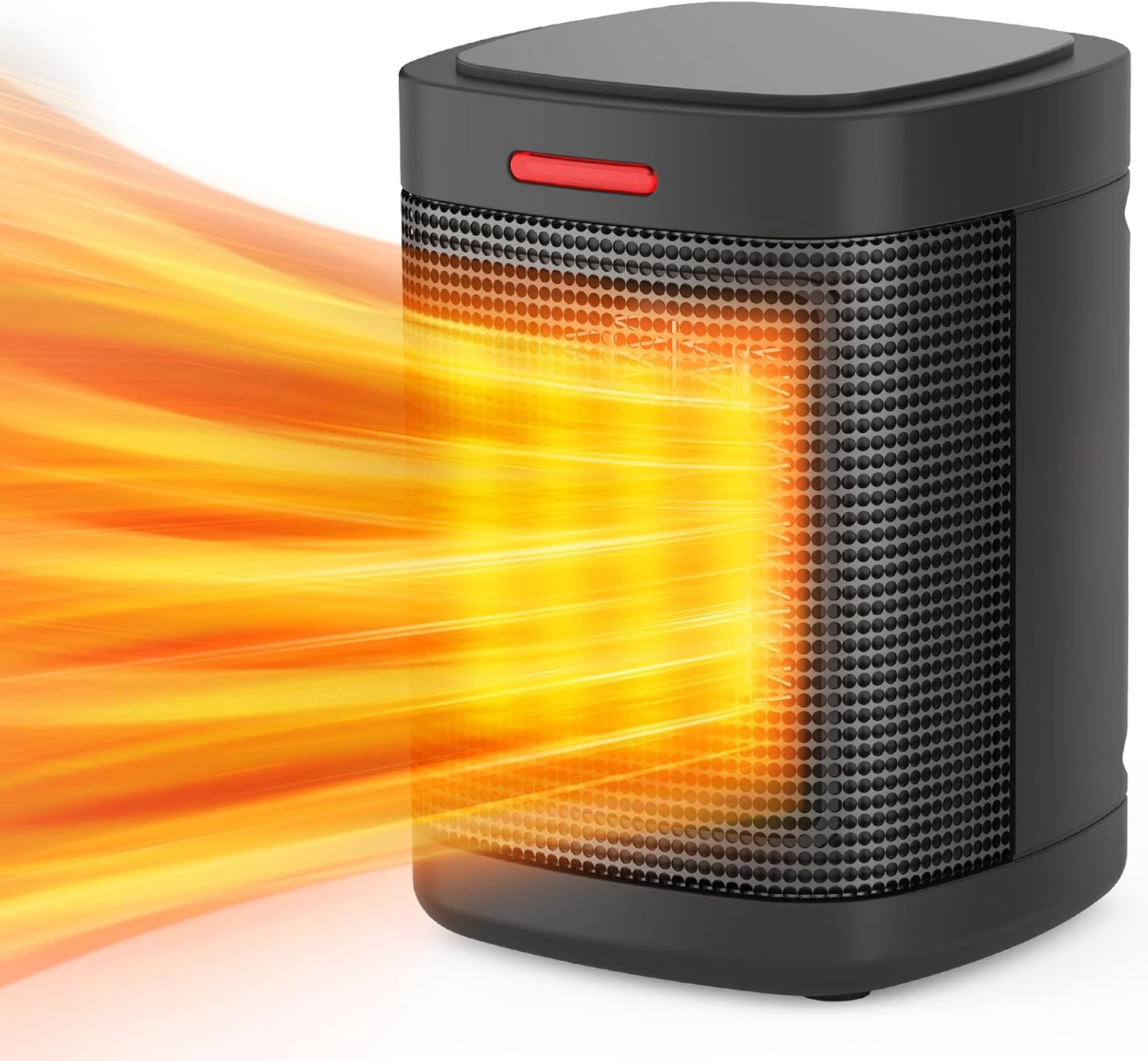 Pereysi 500W Ceramic Heater: Safe & Quiet Warmth!