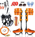 Leather Tree Climbing Spikes Kit - Complete Arborist Climbing Gear