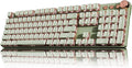EWEADN V20 Wired Mechanical Keyboard - Retro Typewriter LED Backlit