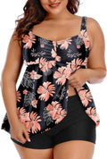 Aqua Eve tankini swimsuits for women plus size with shorts included