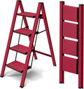 Taranta 4 Step Ladder - Lightweight Folding 4 Step Stool for Home