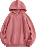 Women Oversized Fleece Hoodie Pullover - Comfy Casual Long Sleeve