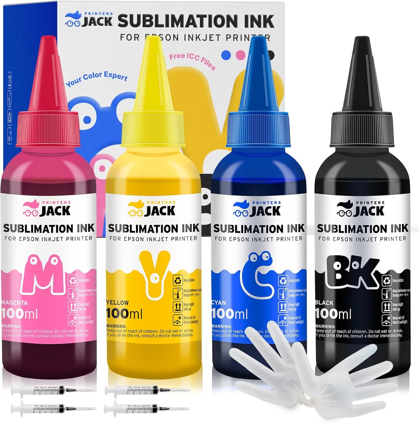 400ML Sublimation Ink for Vibrant Heat Transfers