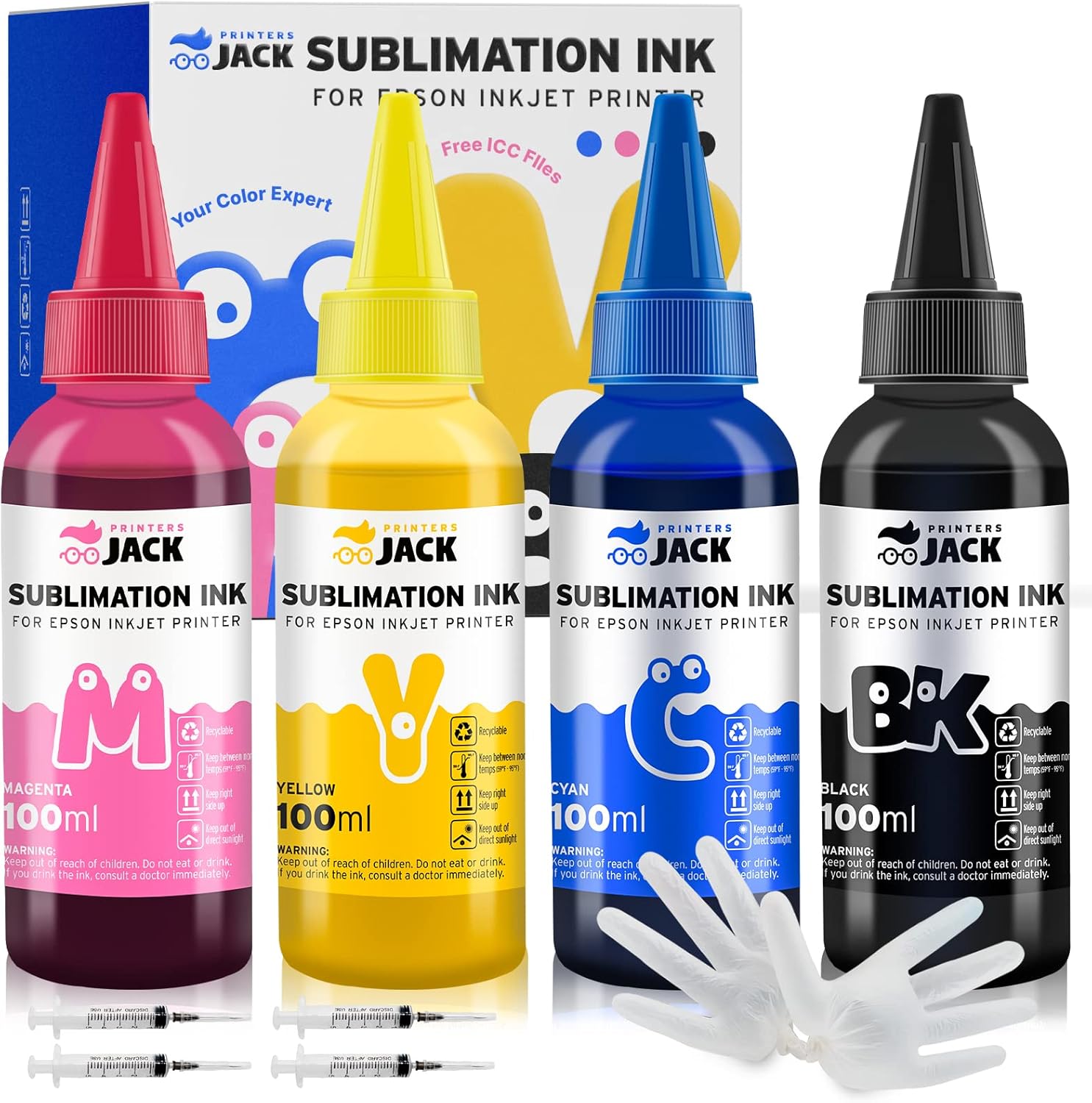 400ML Sublimation Ink for Vibrant Heat Transfers