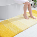 OLANLY Bathroom Runner Rug 70x24 - Extra Soft Absorbent Bath Mat