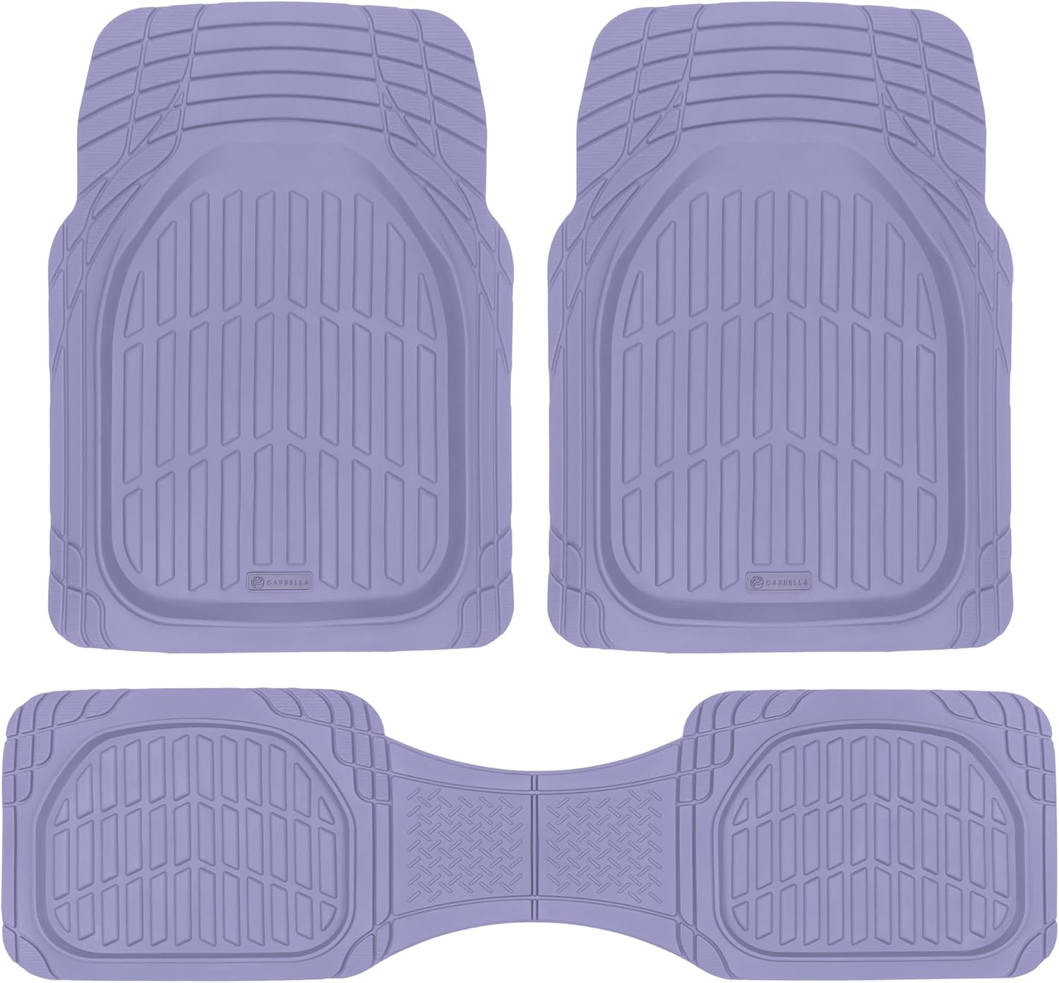 Carbella Lavender Car Floor Mats - Stylish & Heavy-Duty Design