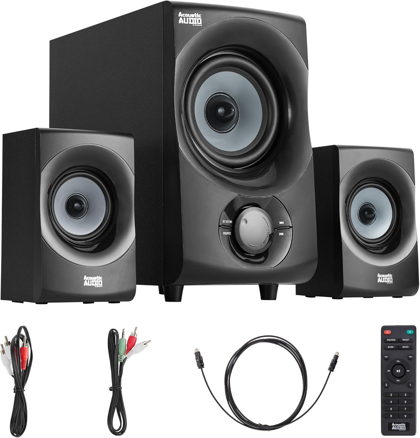 Acoustic Audio Bluetooth 2.1 Speaker System for Home Theater