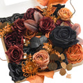 Artificial Halloween Black Wedding Flowers Grand Combo - Vintage
