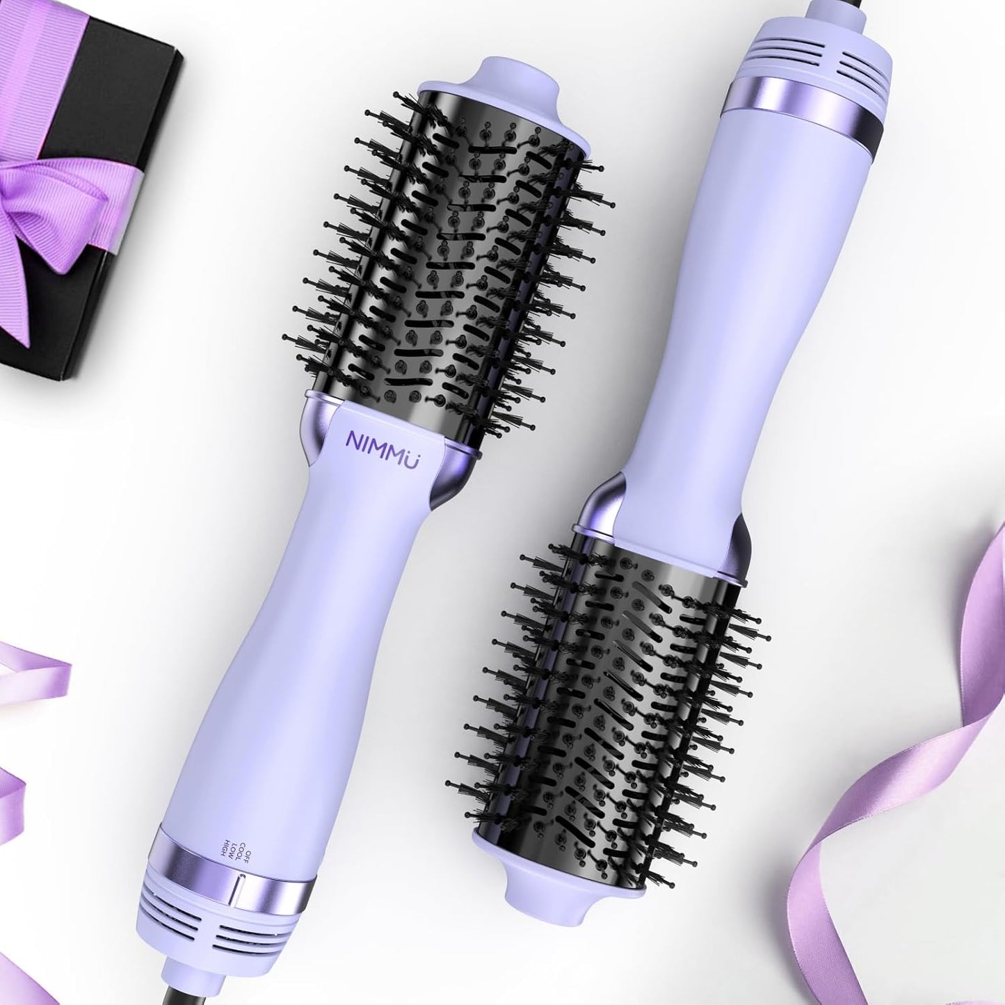 Nimmu 4-in-1 Hair Styler: Volumize, Straighten, Curl! 