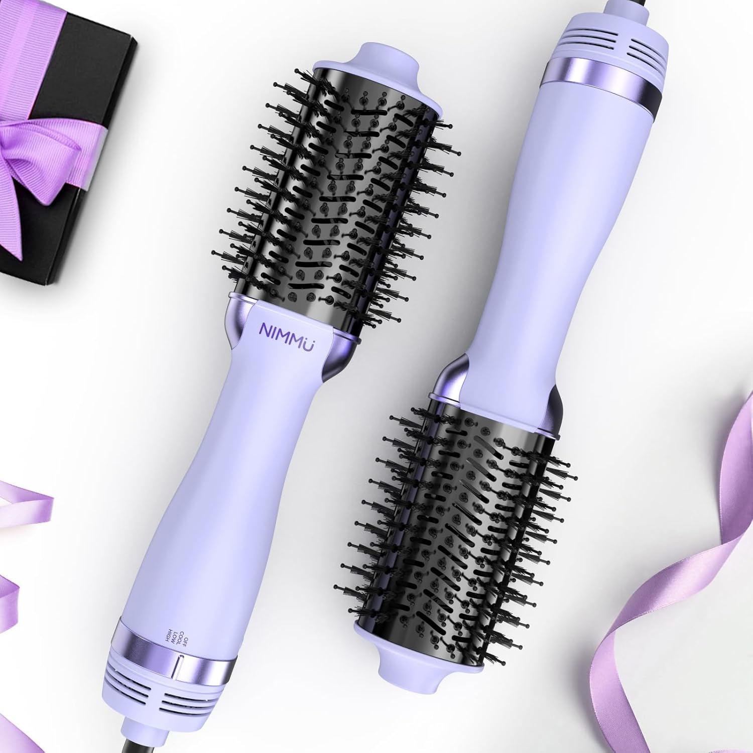 Nimmu 4-in-1 Hair Styler: Volumize, Straighten, Curl! 